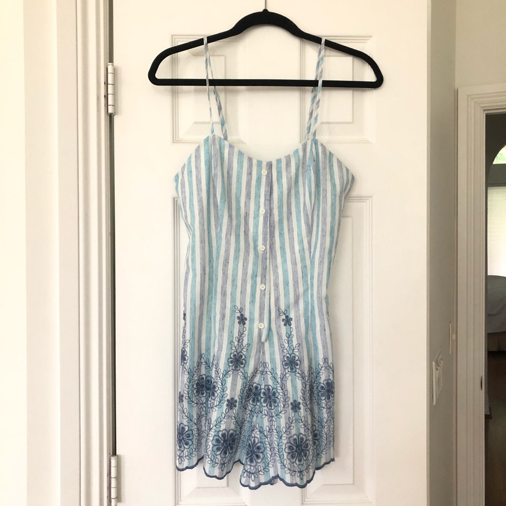 Dillard’s GB striped romper